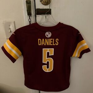 Jayden Daniels Washington Commanders Nike NFL YOUTH Jersey 5/6